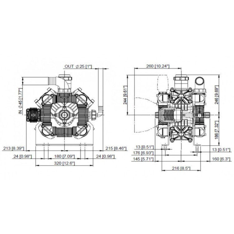 Насос POLY 2200 VD V.ECO 289276973DS