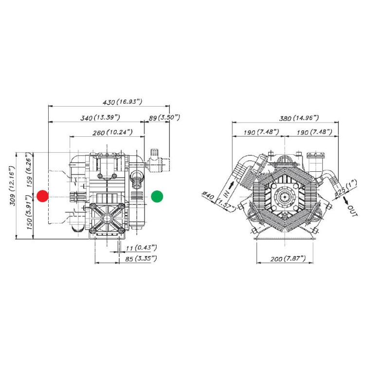 Насос POLY 2150 VD 626119973