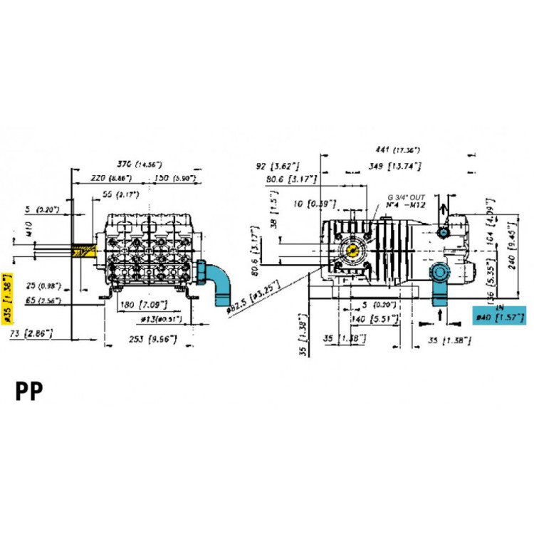 Насос CKA 110 PP 735303973