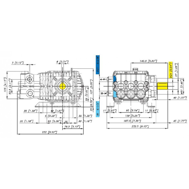 Насос TML 2020-B 07100697C