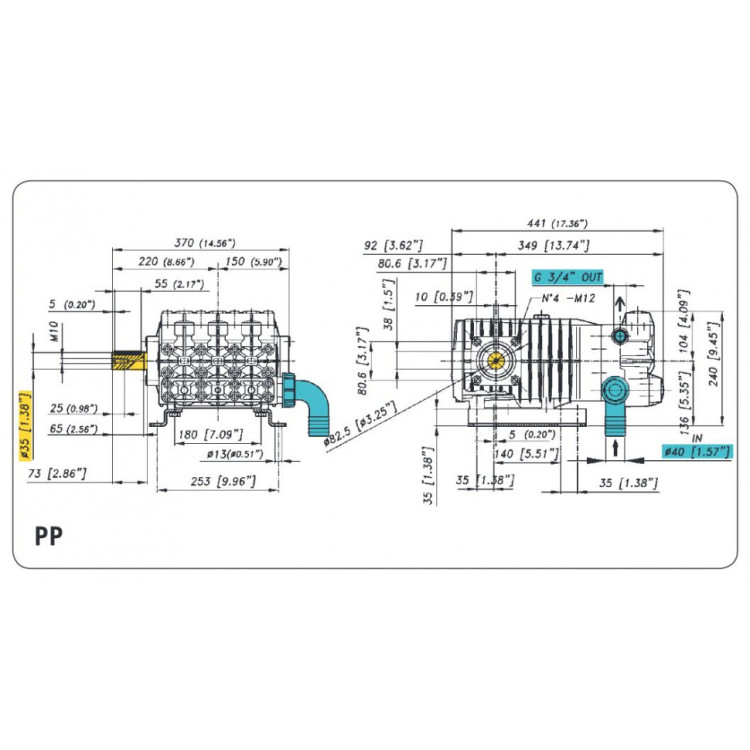 Насос CK 120.1 РP 73510397A