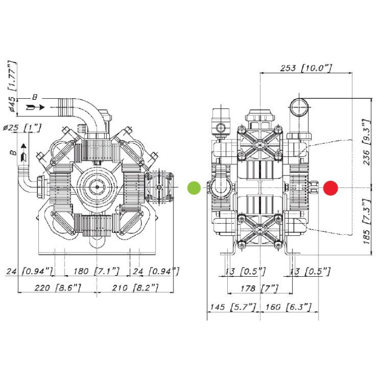 Насос POLY 2180 VD DURAMAX 289220973DS