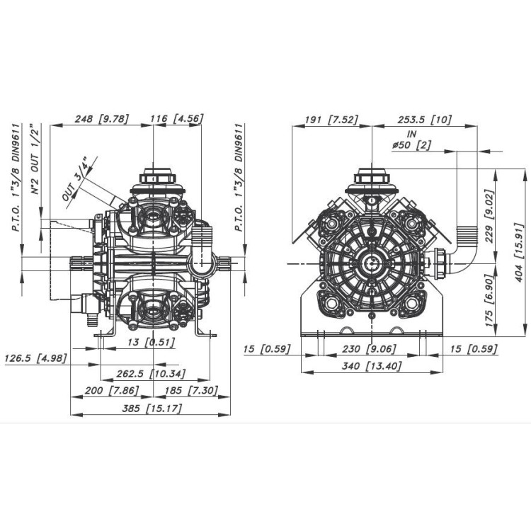 Насос PBO 1840 VD 417158973