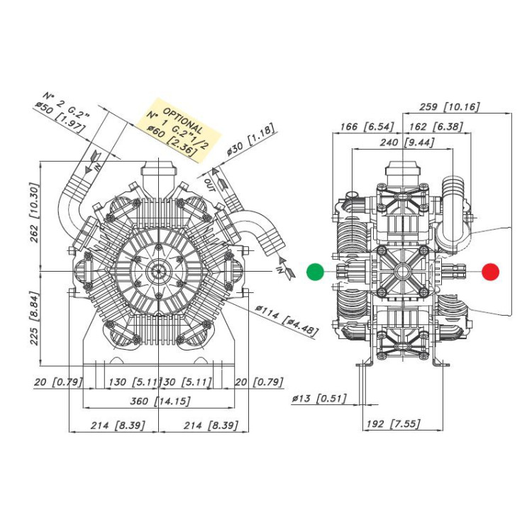 Насос POLY 2300 VD V.ECO 146022973DS