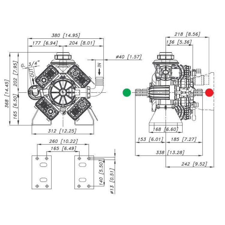 Насос PPS 100 VP 365003973